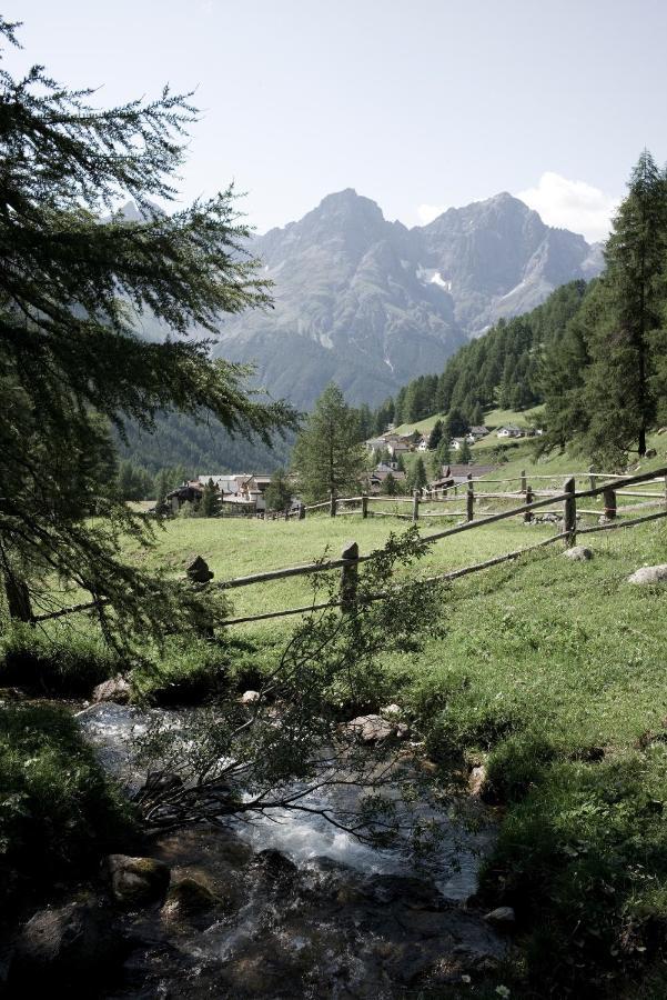 Alpengasthof Crusch Alba Ed Alvetern, S-Charl Scuol Exteriér fotografie
